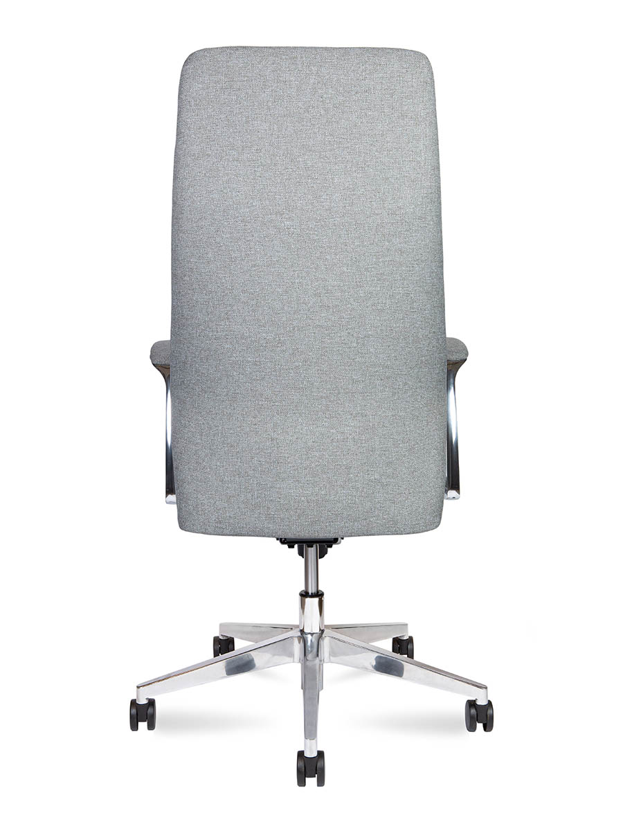 Кресло для руководителя Norden Liverpool grey fabric ткань